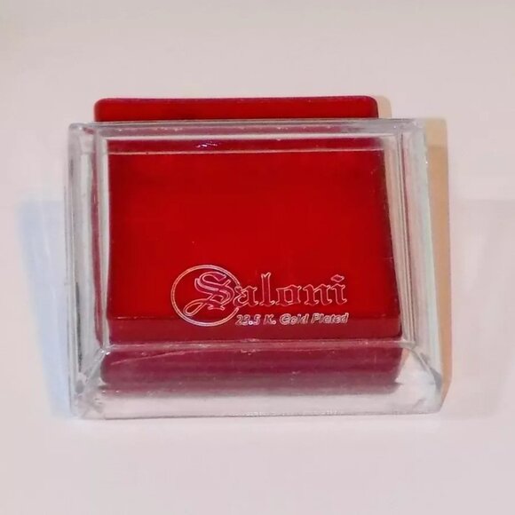 Lot of 3 Pairs NIC Saloni 23.5K Gold Plated Crystal Studded & Doll Top Earrings - Picture 9 of 12